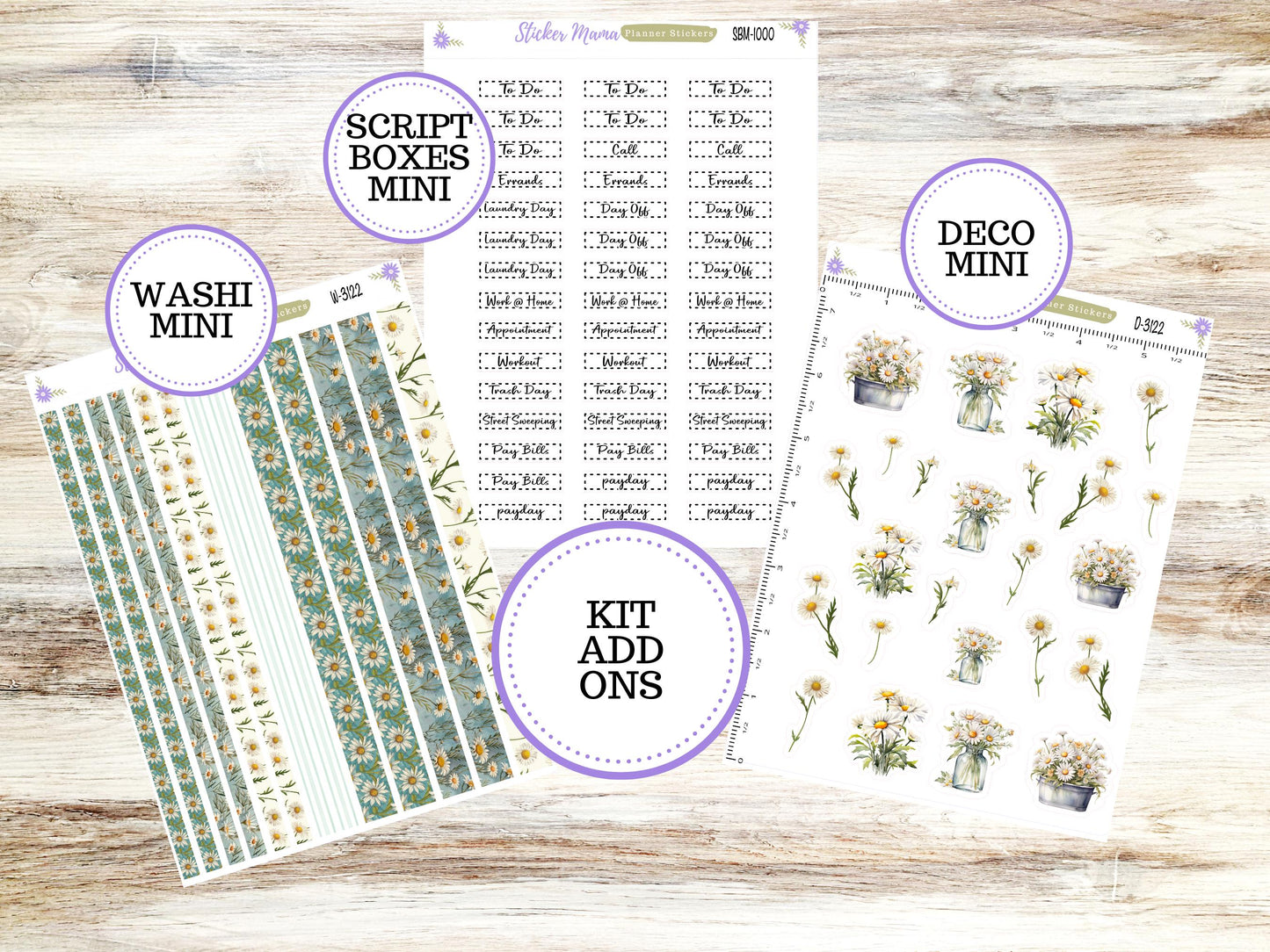 JOURNALING KIT  || #3122 || Vintage Bloom  || Journal Planner || Planner Stickers || Journal Stickers