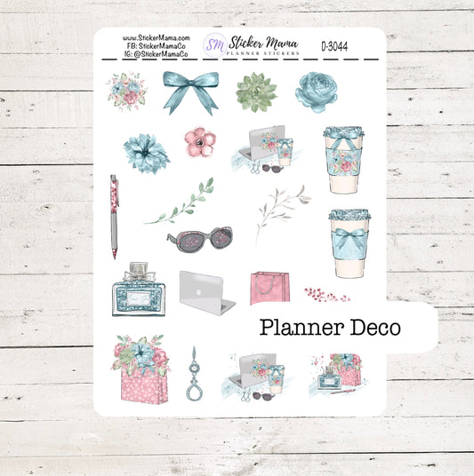 D-3044 - CUTE DECO STICKERS - Planner Deco - Cute Stickers