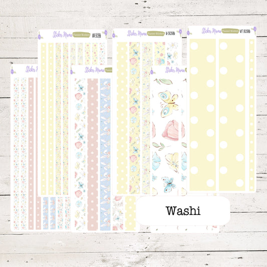 W-3038 "Easter Spring Time" || Washi Stickers || Planner Stickers || Washi for Planners || Easter Sticker Kit