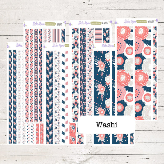 W-3097- Fresh Happiness - Washi Stickers || Planner Stickers || Washi for Planners