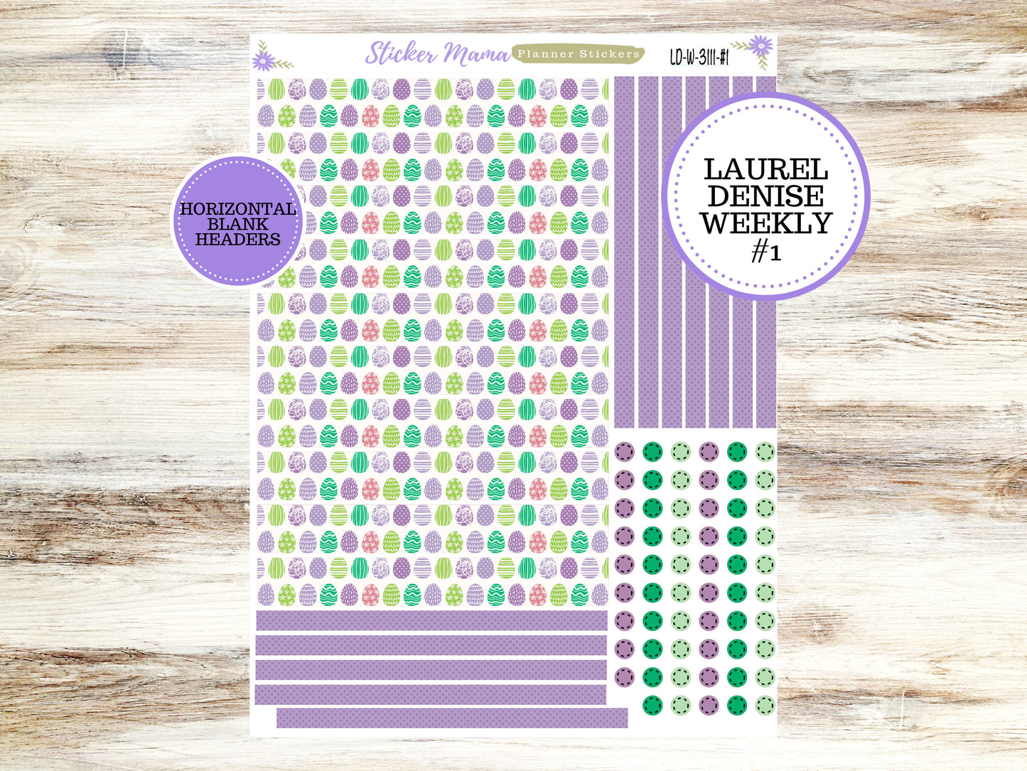 LAUREL DENISE PLANNER Kit #3111 || Laurel Denise Kit || Laurel Denise Stickers