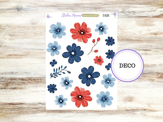 DECO-3035 || American Dream Deco || PLANNER STICKERS || Summer Stickers ||