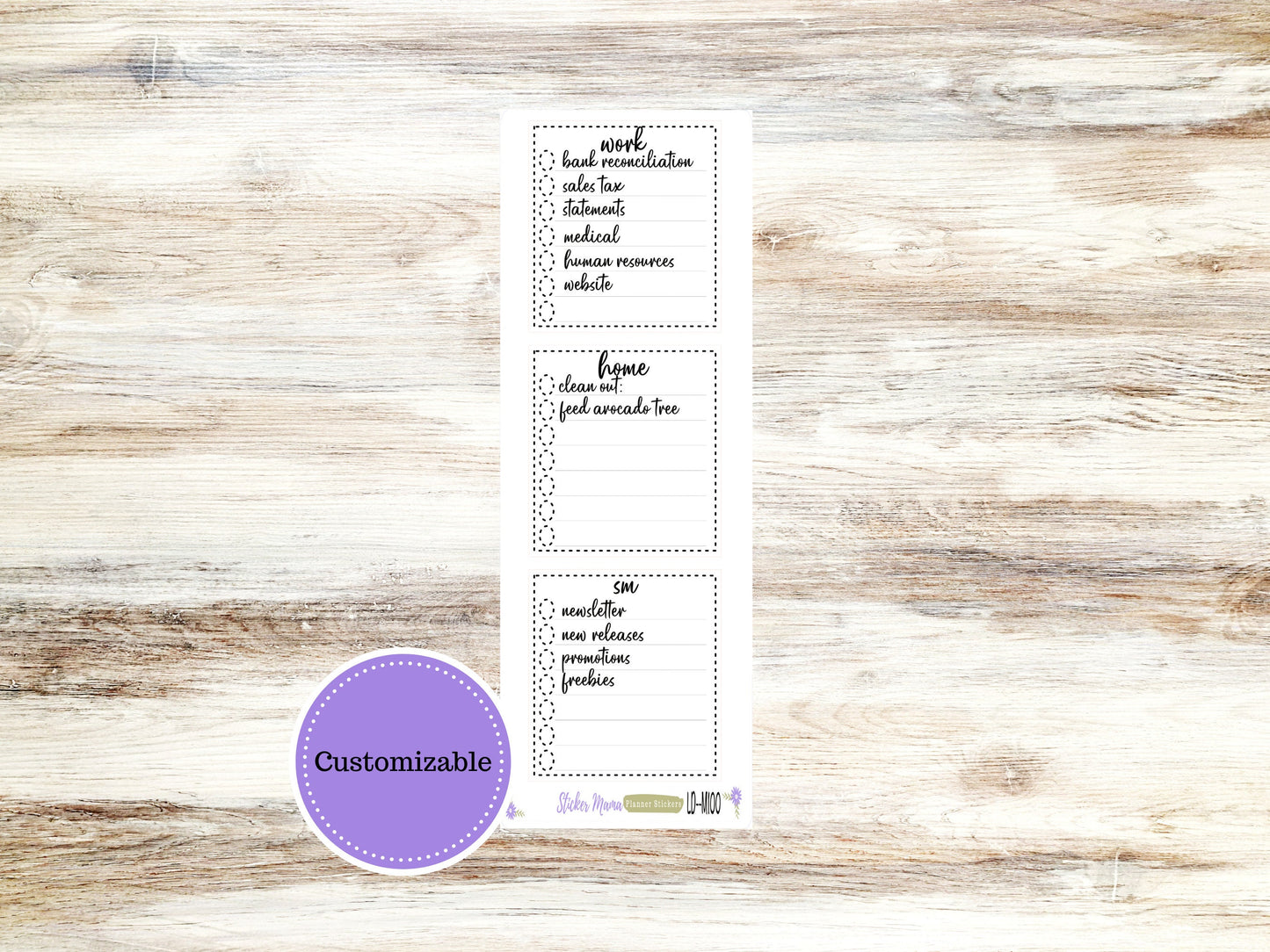 LAUREL DENISE PLANNER - To-Do This Month Space || Customize