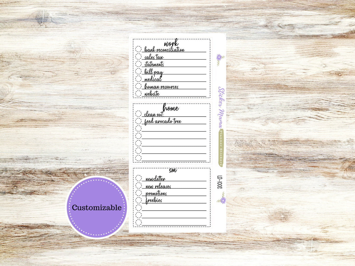 LAUREL DENISE PLANNER - To-Do This Month Space || Customize