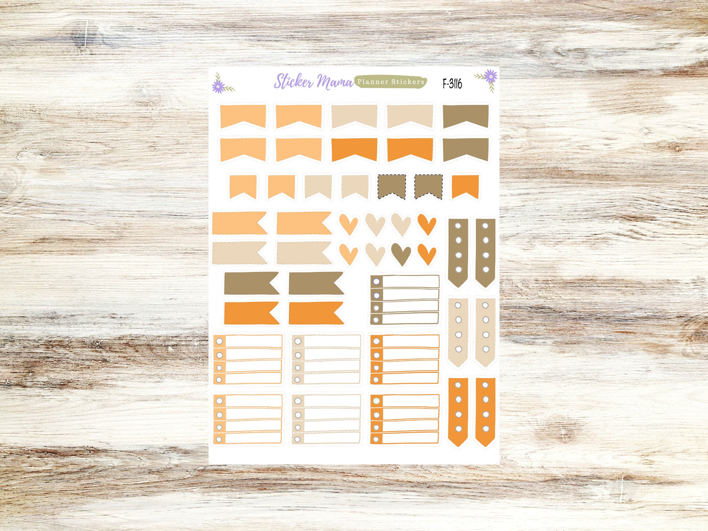 CUTE FUNCTIONAL STICKERS-F3116 || Pumpkin Spice Stickers || Planner Stickers || Stickers ||