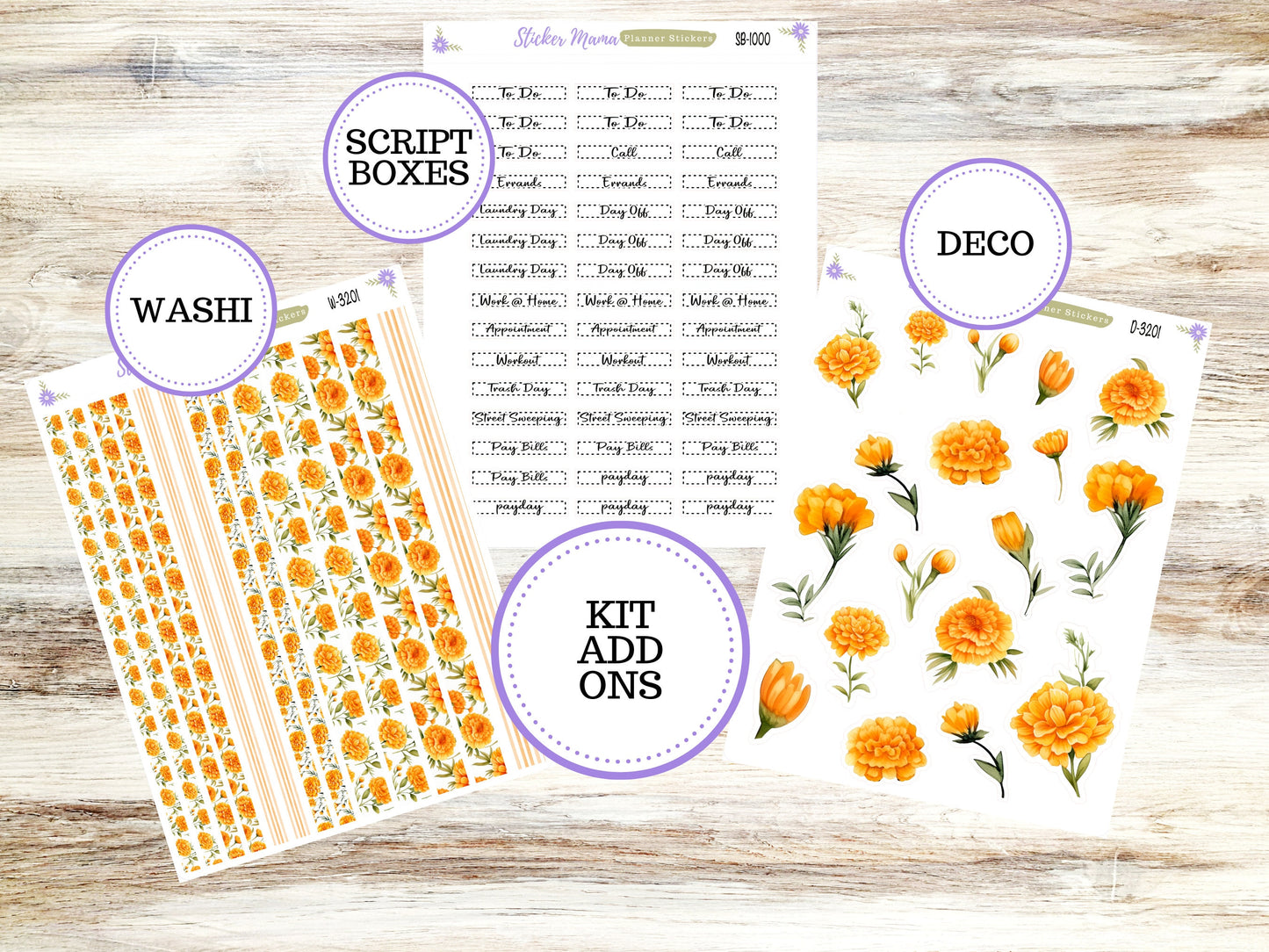 JOURNALING KIT  || #3201 || Fall Colors  || Journal Planner || Planner Stickers || Journal Stickers