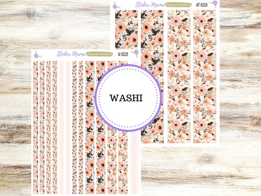 WASHI PLANNER STICKERS || 3203 || Pretty in Pink || Washi Stickers || Planner Stickers || Washi for Planners