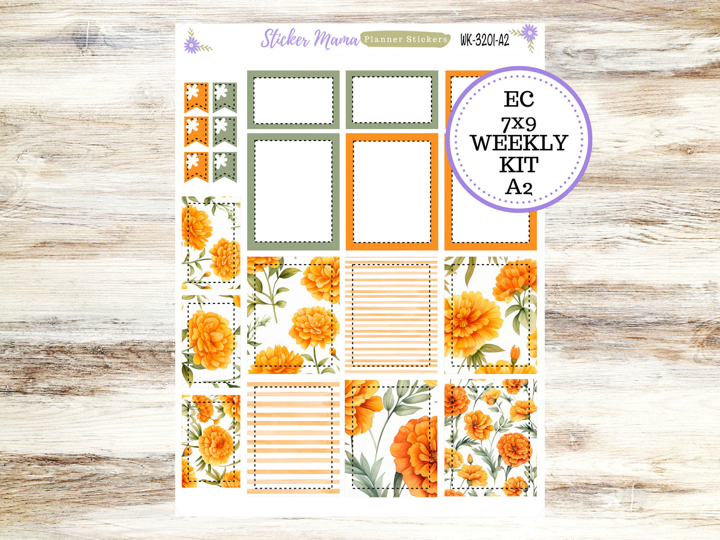 ERIN CONDREN WK-3201 || Fall Colors  || Weekly Planner Kit || Erin Condren || Hourly Planner Kit || Vertical Planner Kit