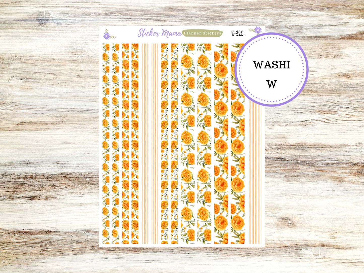 WASHI PLANNER STICKERS || 3201 || Fall Colors || Washi Stickers || Planner Stickers || Washi for Planners