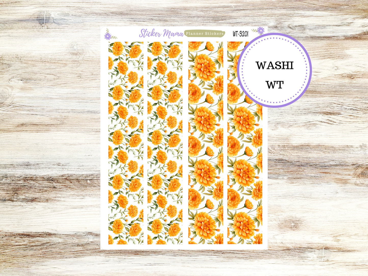 WASHI PLANNER STICKERS || 3201 || Fall Colors || Washi Stickers || Planner Stickers || Washi for Planners