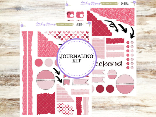 JOURNALING KIT  || #3119 || Heartfelt Joy  || Journal Planner || Planner Stickers || Journal Stickers